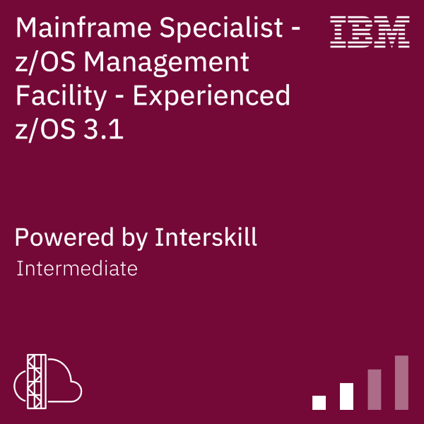 Mainframe Specialist - zOS Management Facility - Experienced zOS 3.1